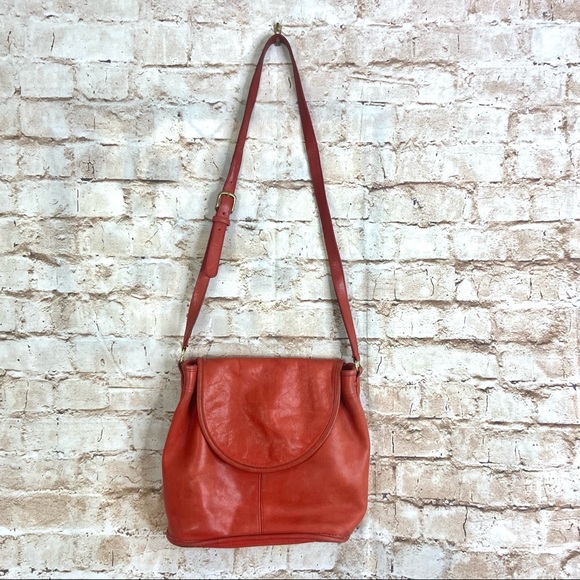 Coach Handbags - Vintage Coach Red Leather Bucket Bag